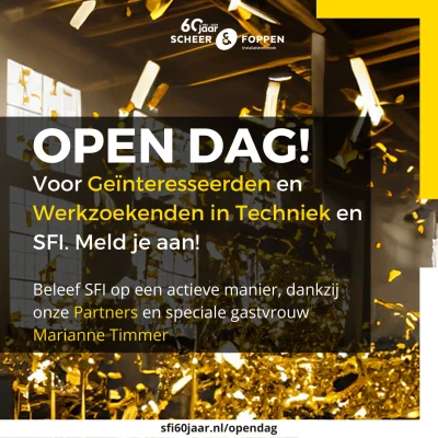 Open dag voor Geïnteresseerden en Werkzoekenden in Techniek