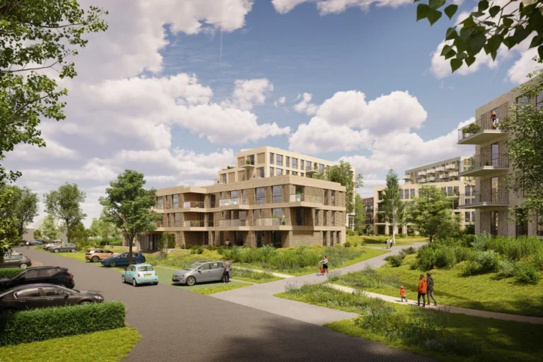 Omgeving van Zwanenveld woongebouw 2