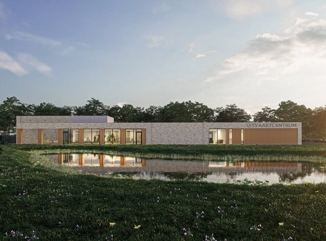 Vooraanzicht uitvaartcentrum Kluunpad - Zeewolde