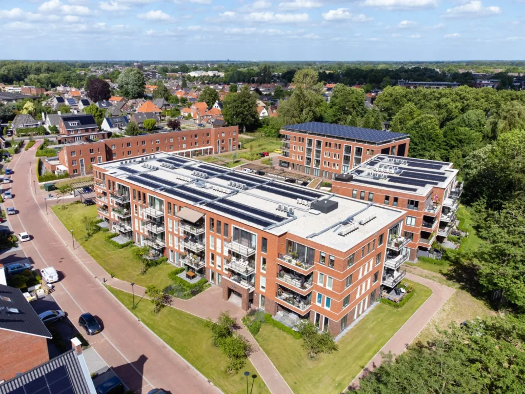 Kloosterkwartier bovenaanzicht