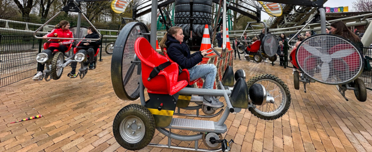 Attractie Walibi voor plezier