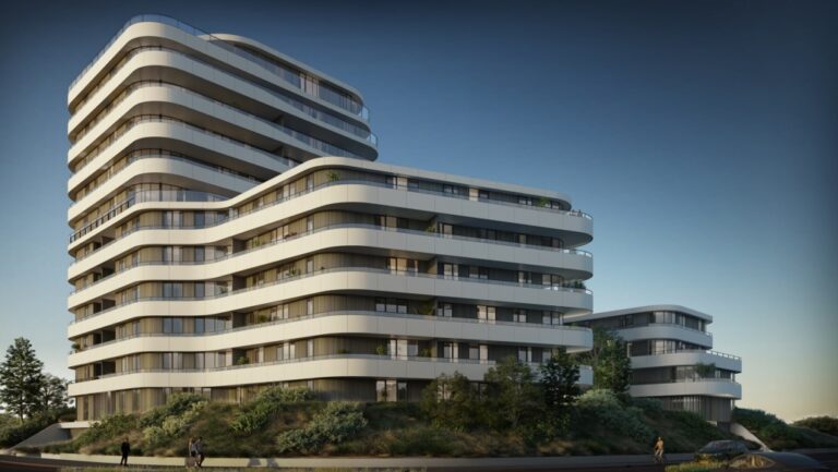 Nieuwbouwproject zijkant.